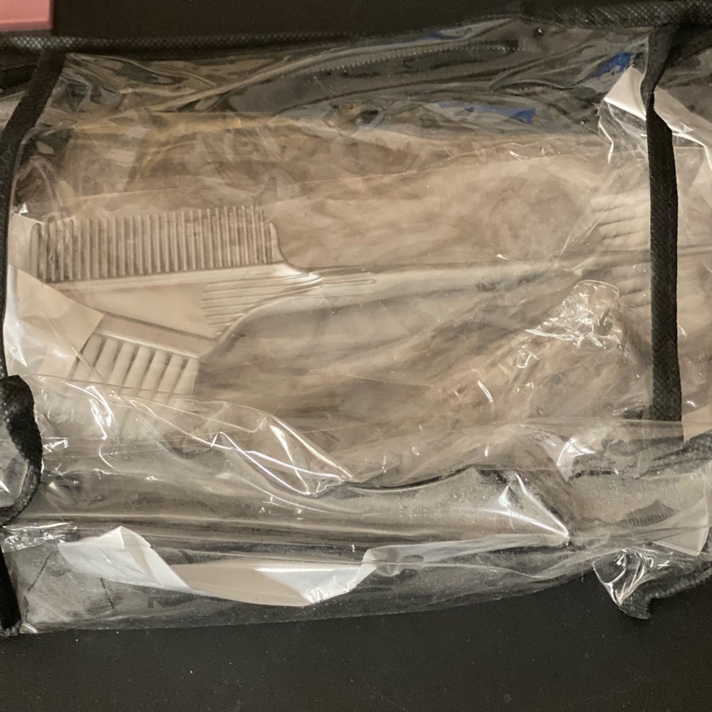 Hair Dye Set Plastic